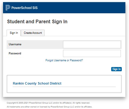 PowerSchool RCSD Parent Portal