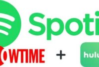 Spotify Premium Student with Hulu and SHOWTIME