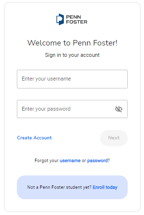 How to Access Student Portal on Penn Foster